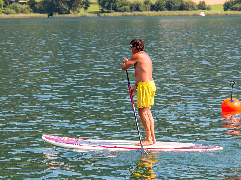 Lernen Sie Stand Up Paddle am Ossiacher See